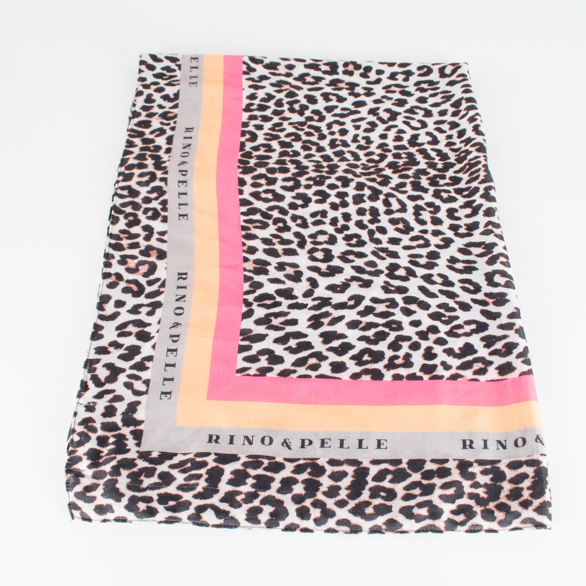 Rino & Pelle Klaartje Printed Leopard Scarf