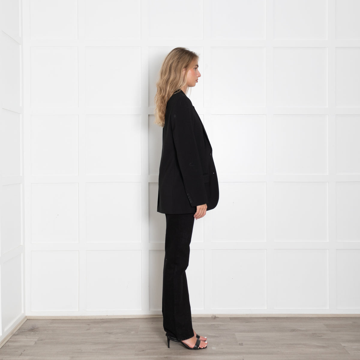 Joseph Black Straight Fit Blazer