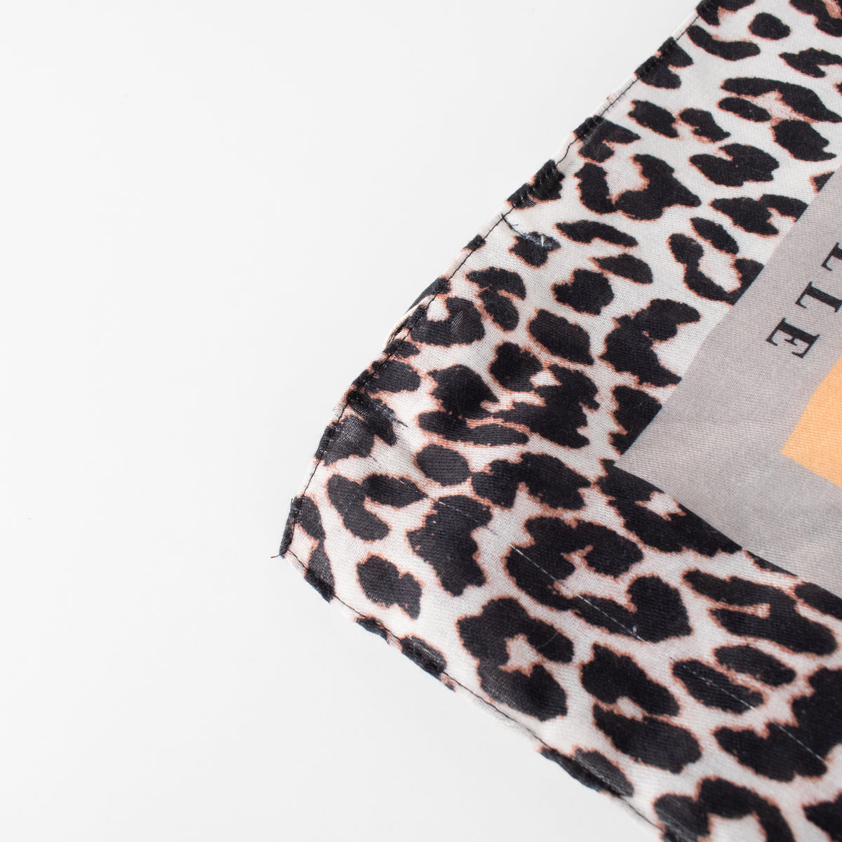 Rino & Pelle Klaartje Printed Leopard Scarf