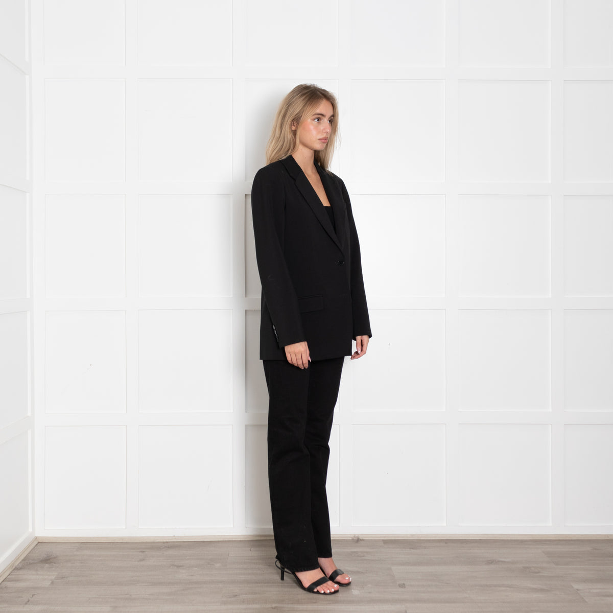Joseph Black Straight Fit Blazer