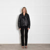 Acne Studios Black Leather Biker Jacket
