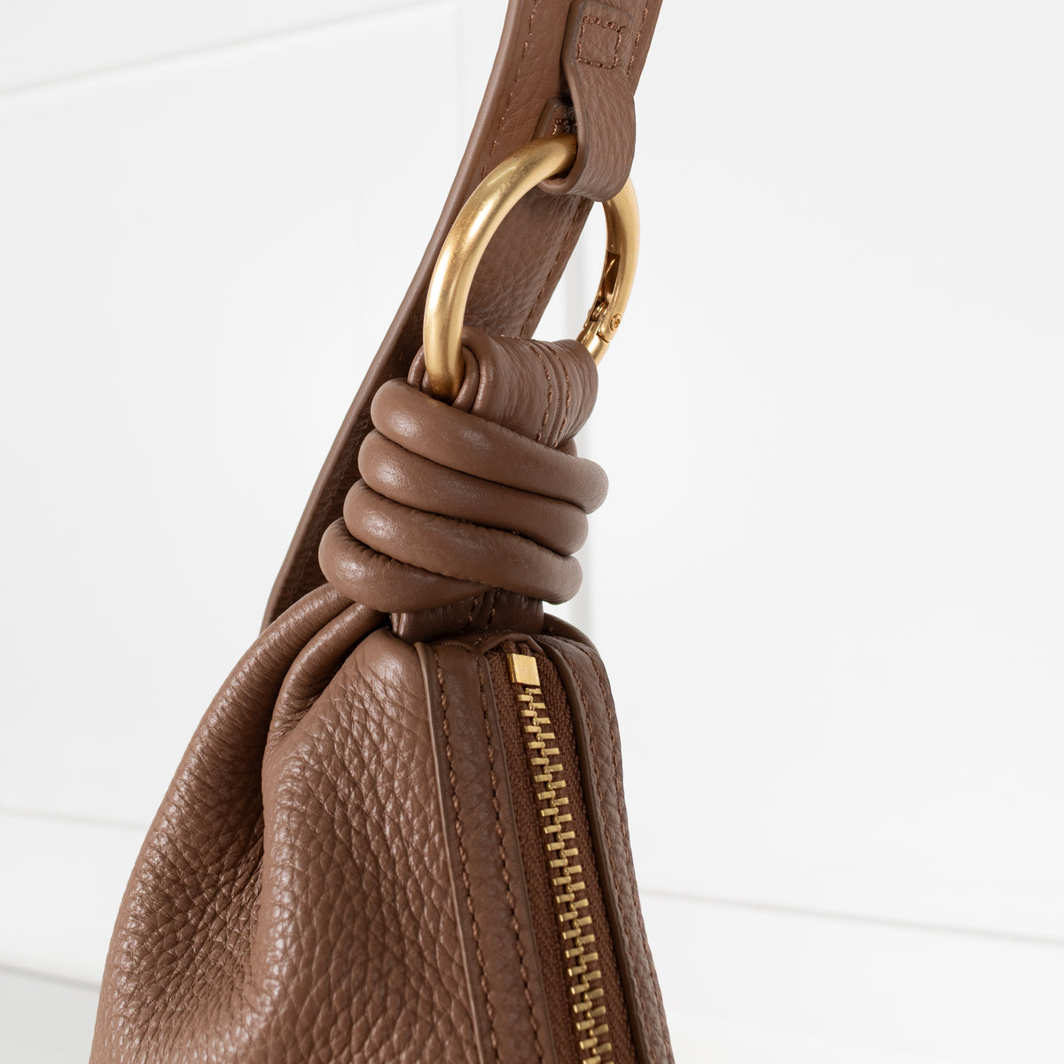 Alf the Label Dumpling Handbag Brown