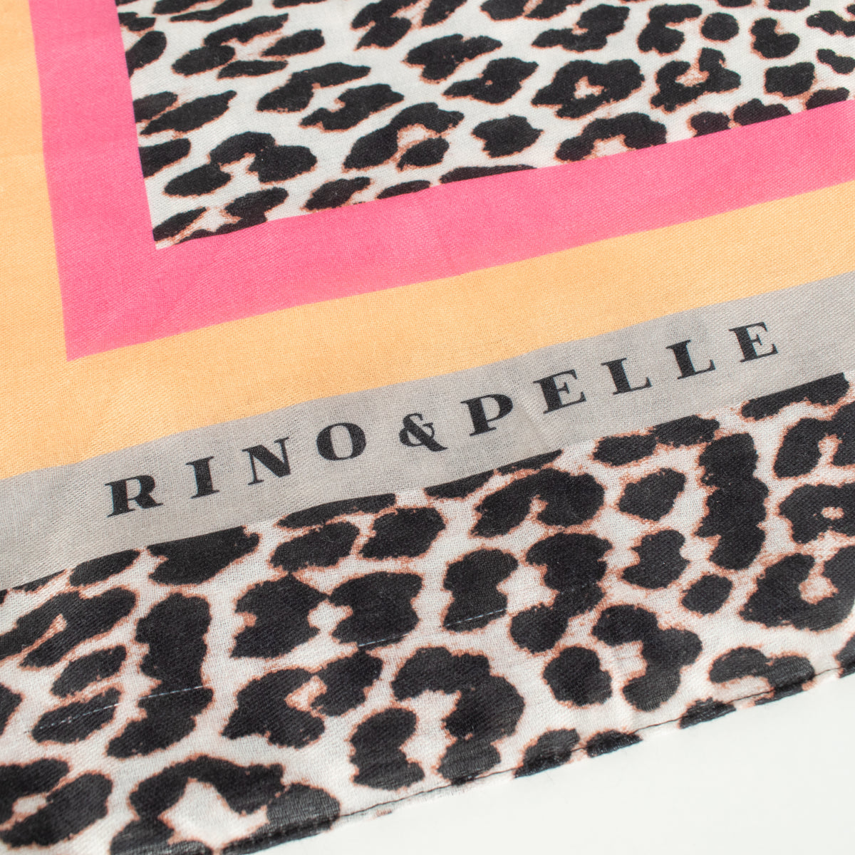 Rino & Pelle Klaartje Printed Leopard Scarf