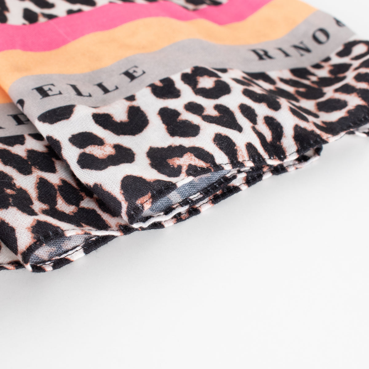 Rino & Pelle Klaartje Printed Leopard Scarf