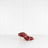 Malone Souliers Maureen Wine Satin Mules
