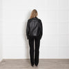 Acne Studios Black Leather Biker Jacket