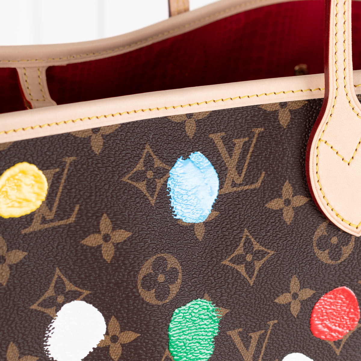 Louis Vuitton x Yayoi Kusama Dot Coated Canvas Neverfull