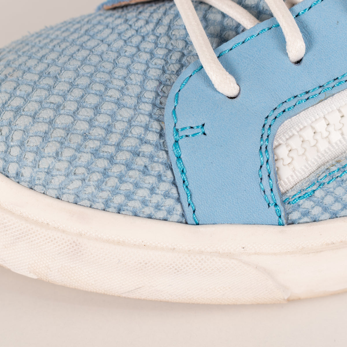 Giuseppe Zanotti Blue White Snake Skin Trainers