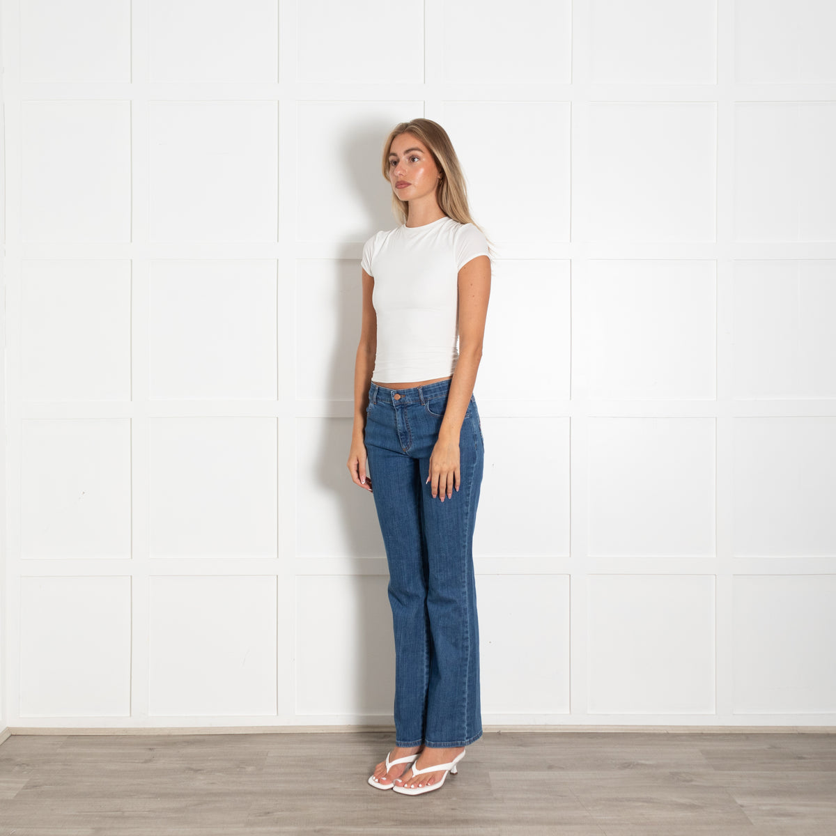 See By Chloe High Waisted Flared Jeans