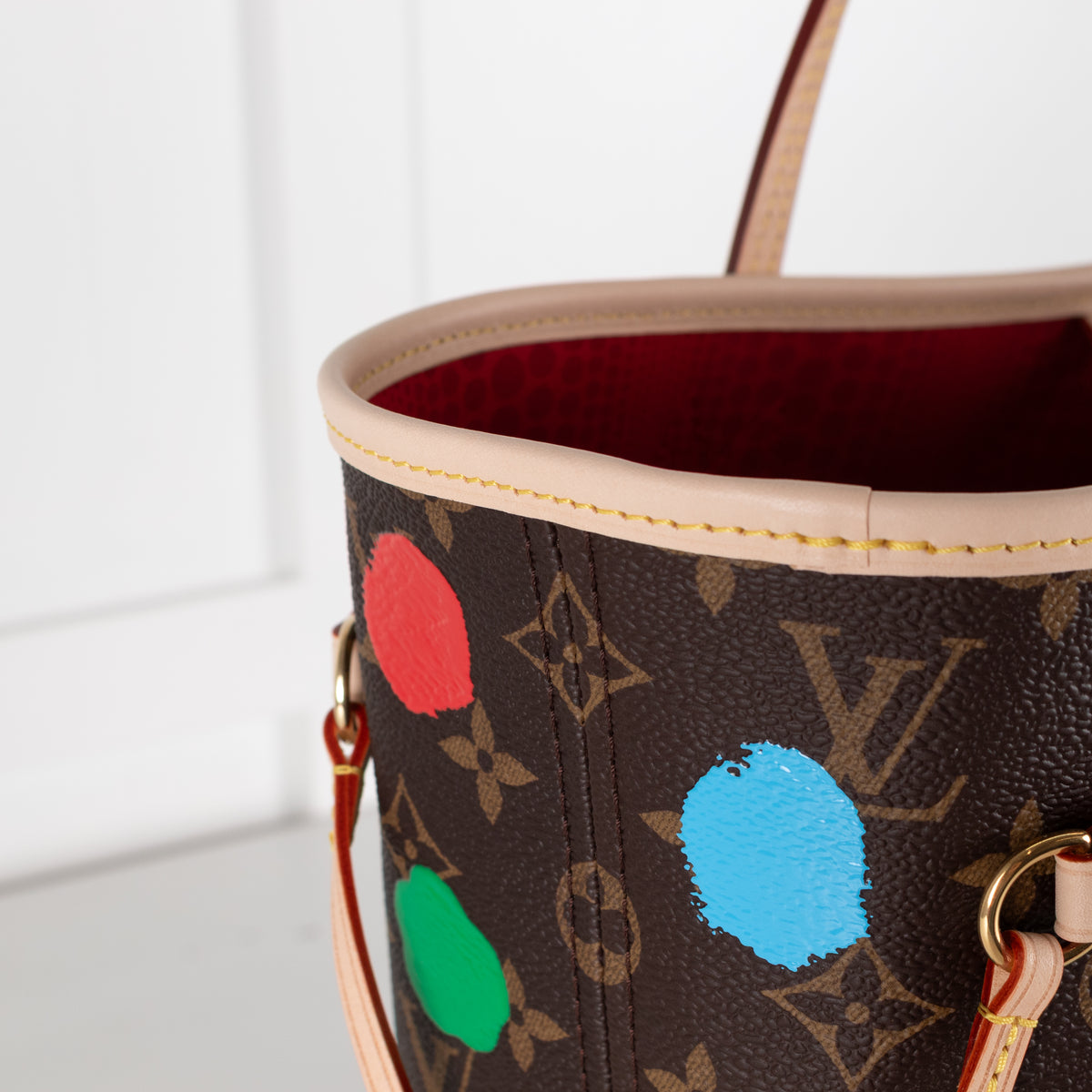 Louis Vuitton x Yayoi Kusama Dot Coated Canvas Neverfull