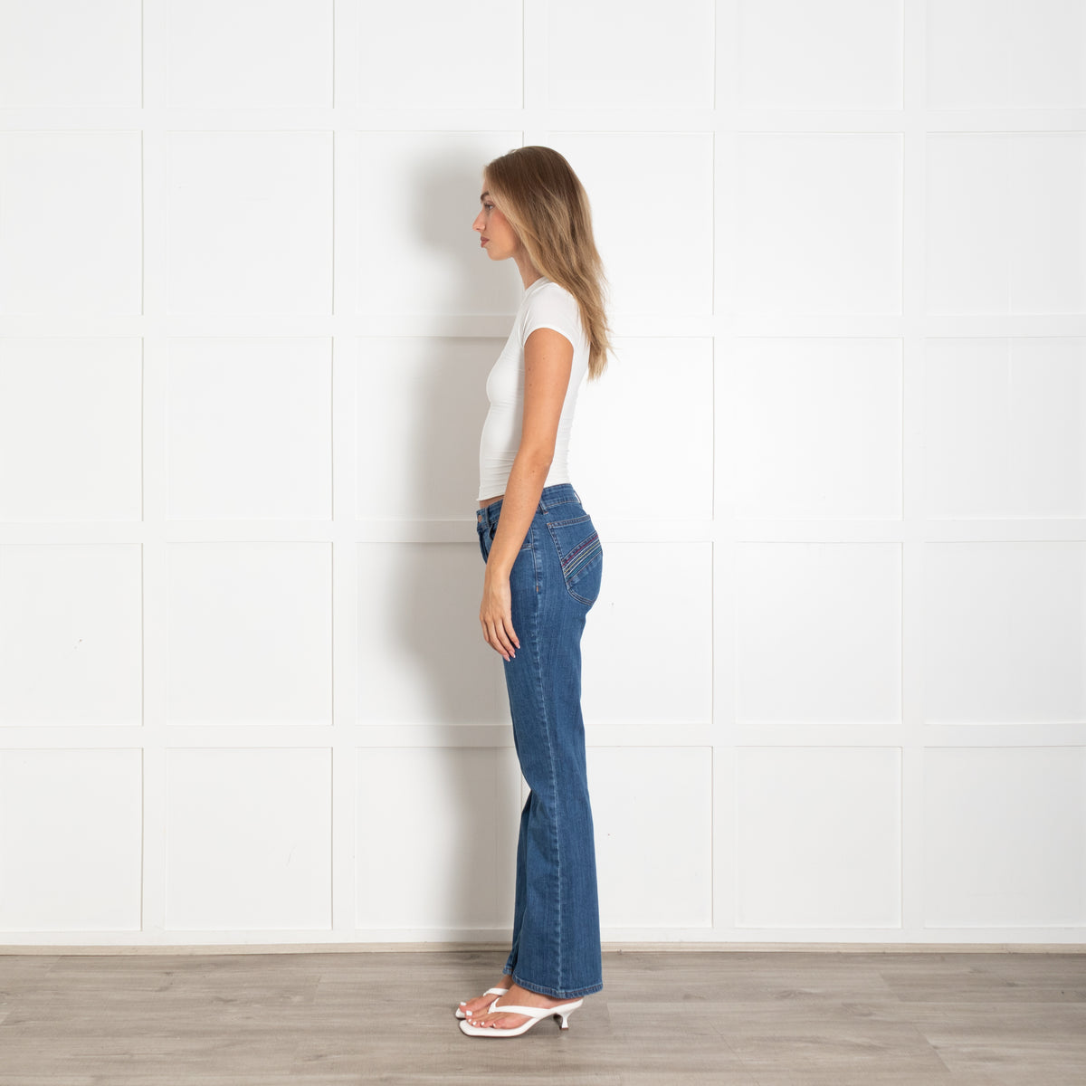See By Chloe High Waisted Flared Jeans