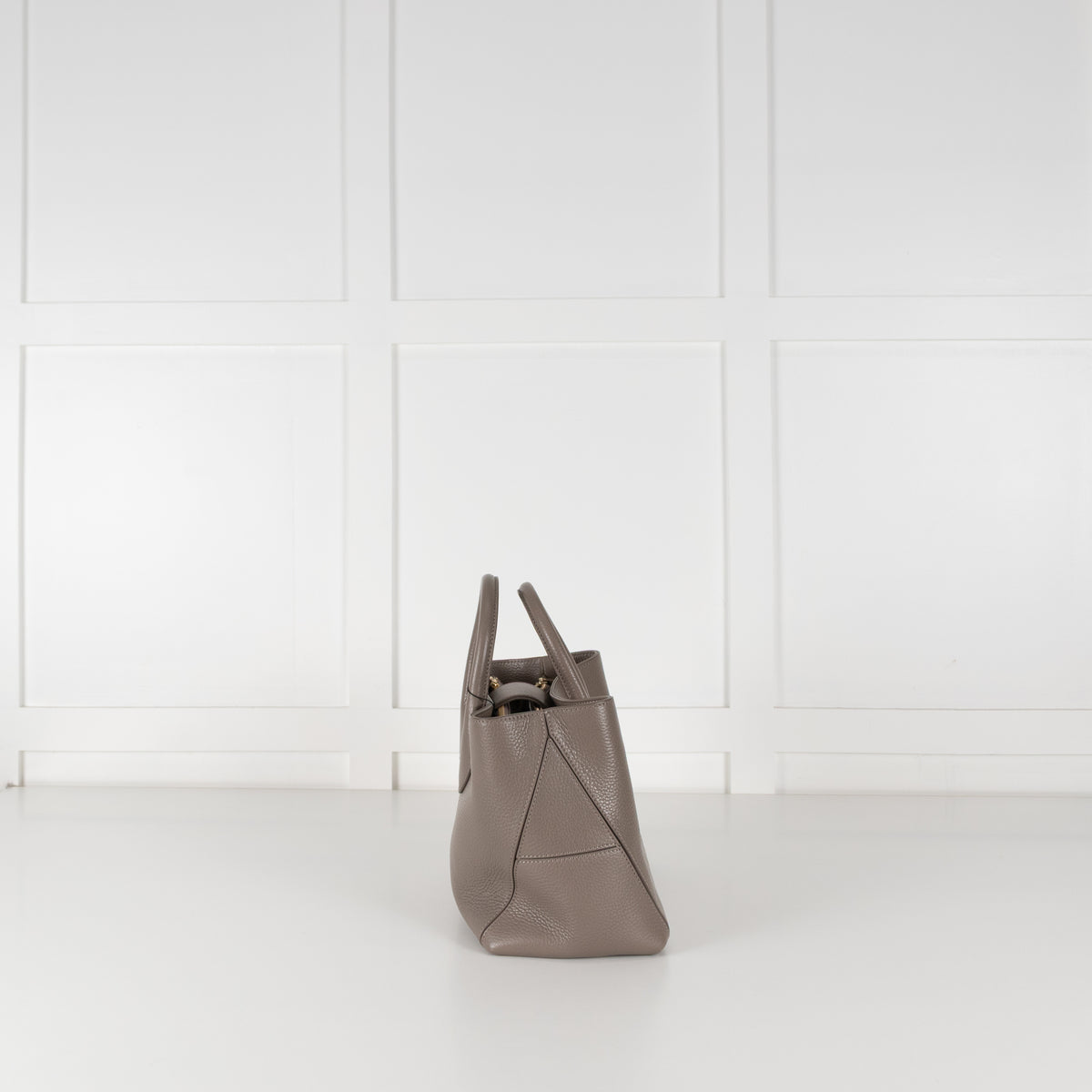Aspinal Of London Taupe Midi London Tote