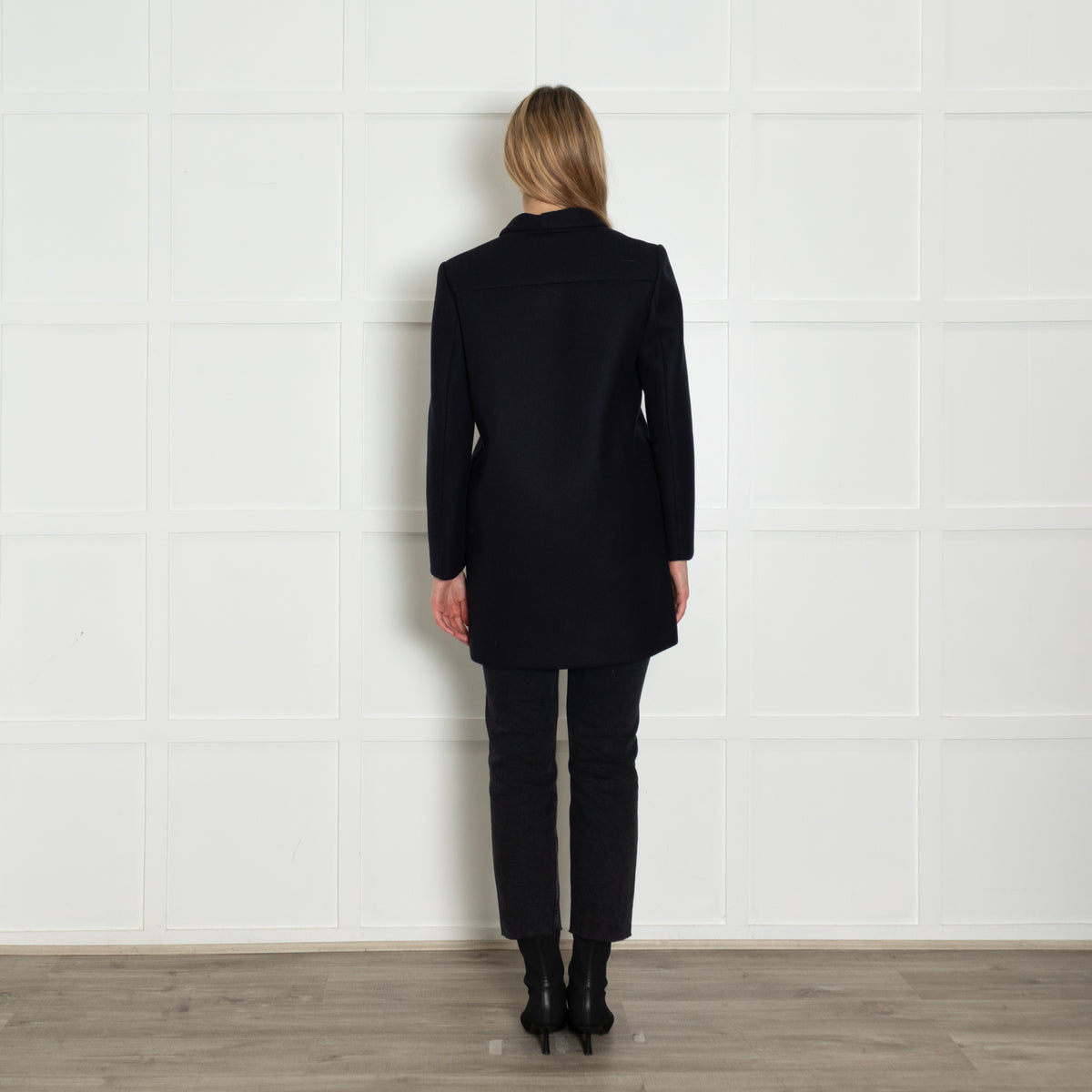 Brunello Cucinelli Navy Neoprene Blazer