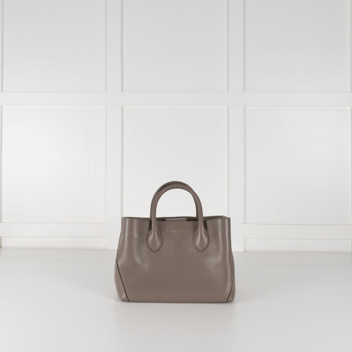 Aspinal Of London Taupe Midi London Tote
