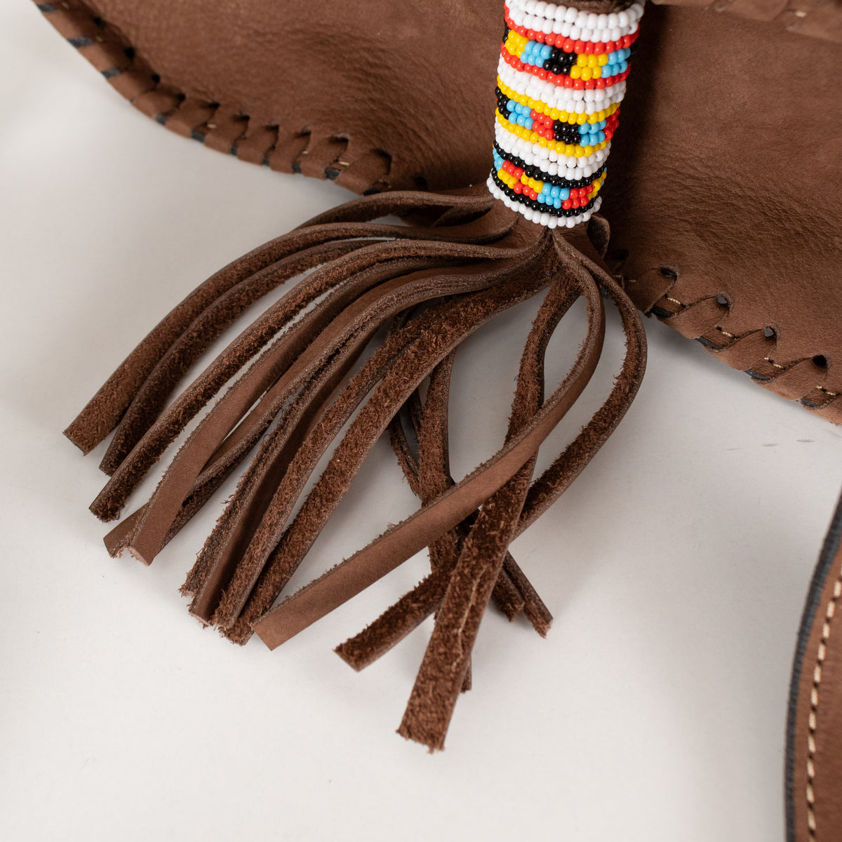 Urban Ranch Signature Bag Brown Suede
