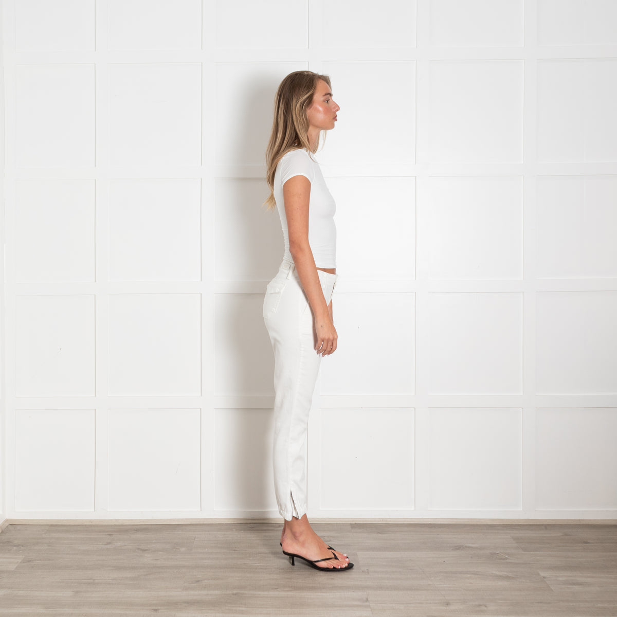 Paige White Mayslie Jogger Jeans