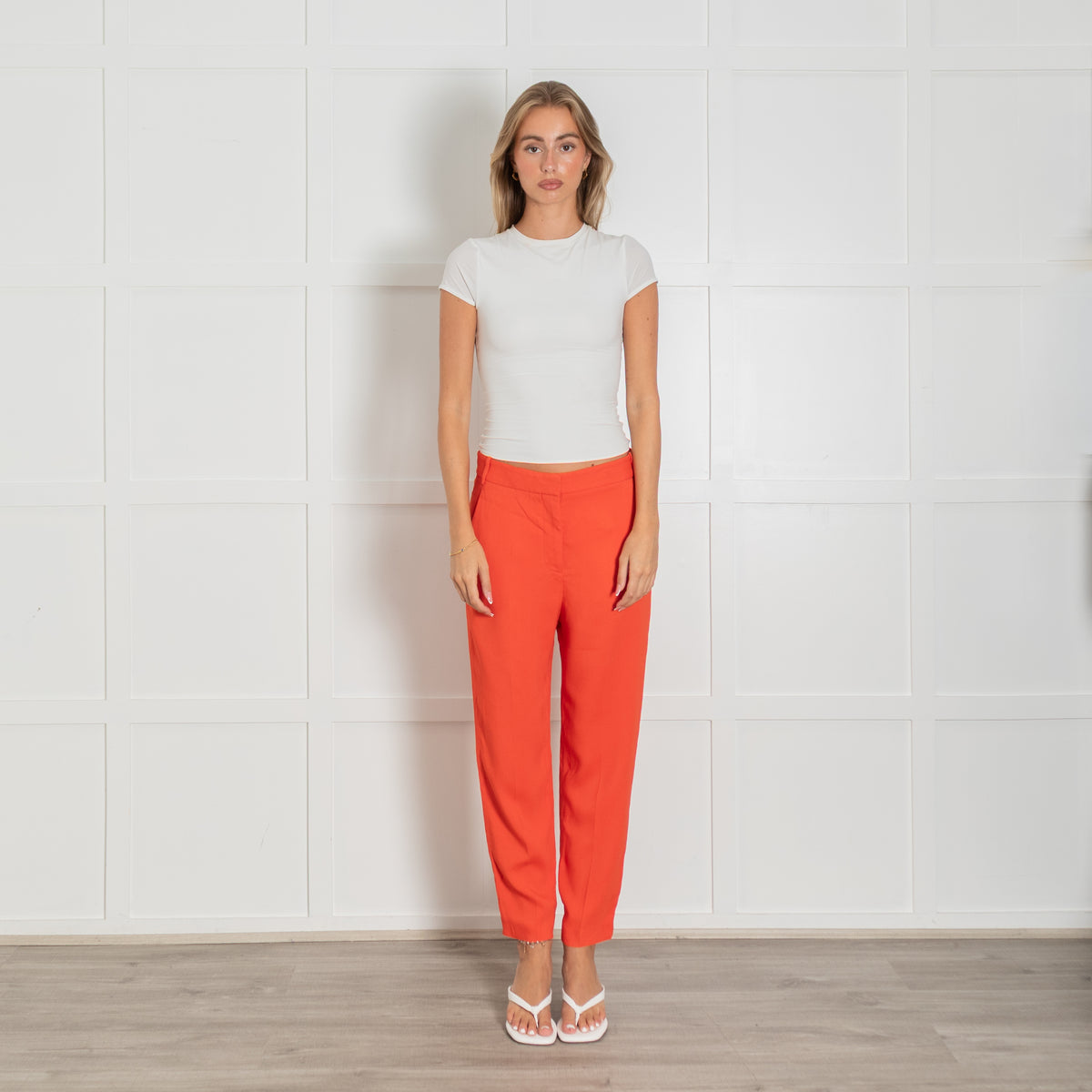 Stella McCartney Red Trousers