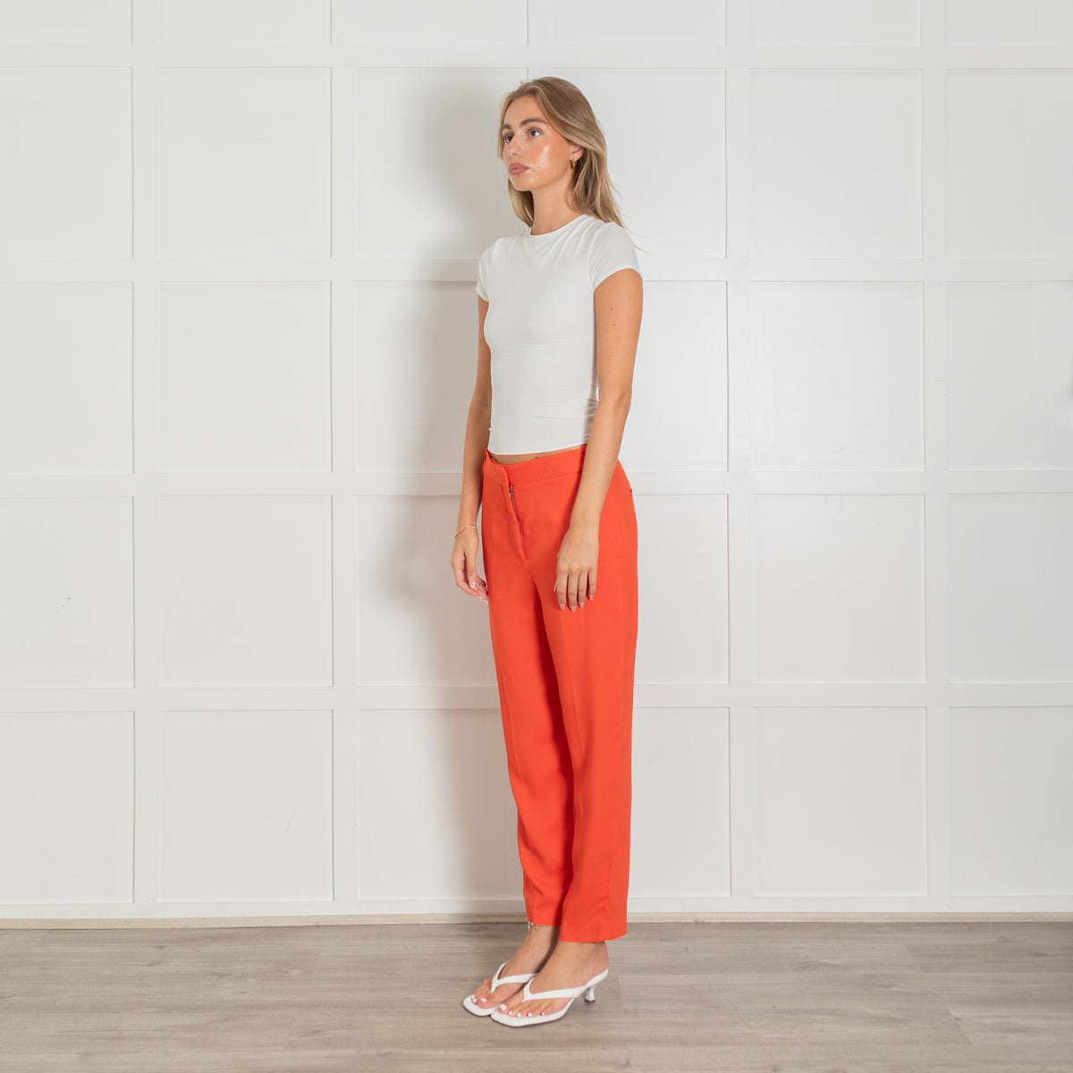 Stella McCartney Red Trousers