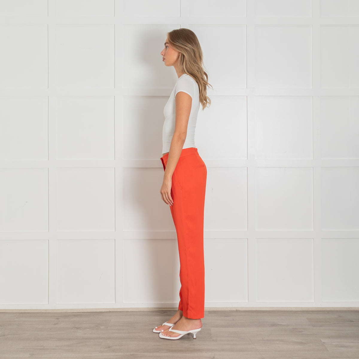 Stella McCartney Red Trousers