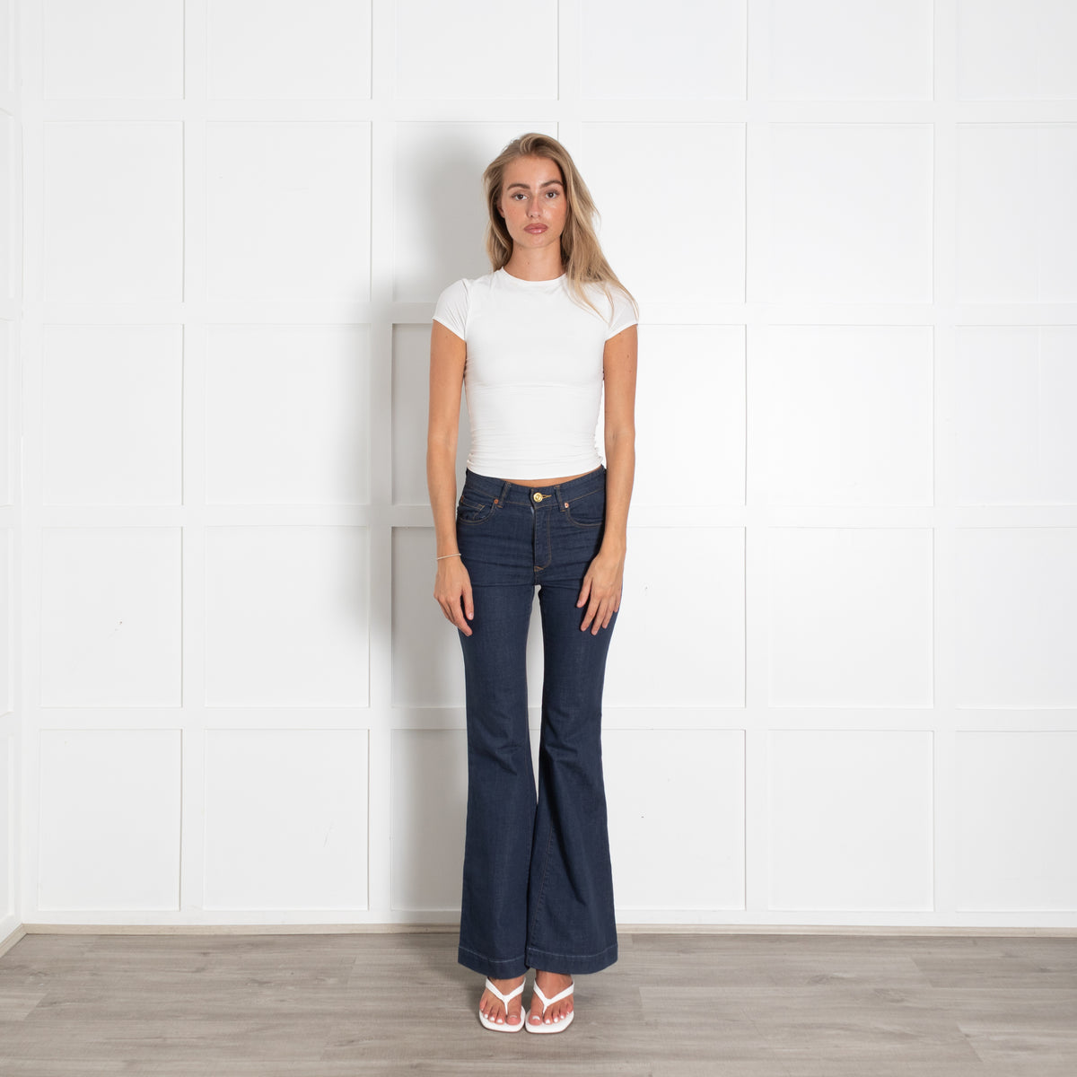 Paul Smith Dark Denim Flared Jeans
