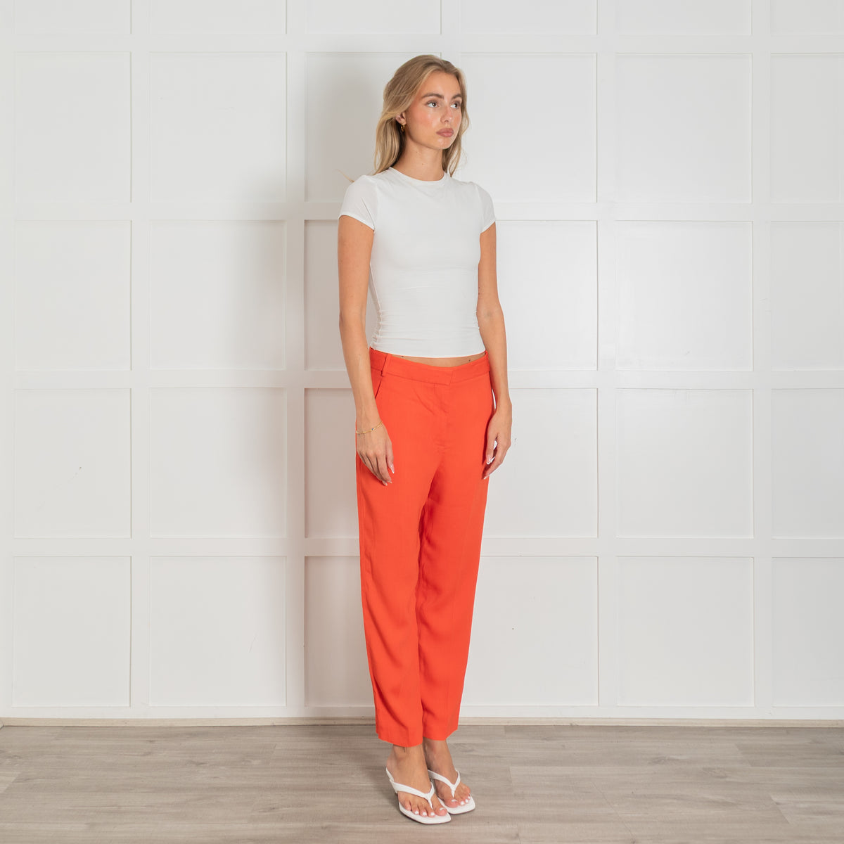 Stella McCartney Red Trousers
