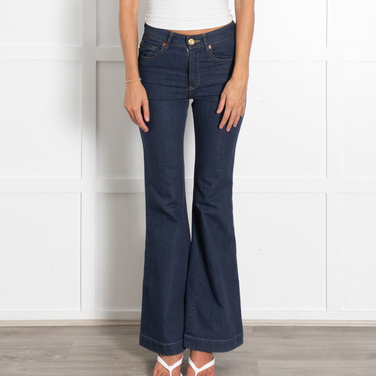 Paul Smith Dark Denim Flared Jeans