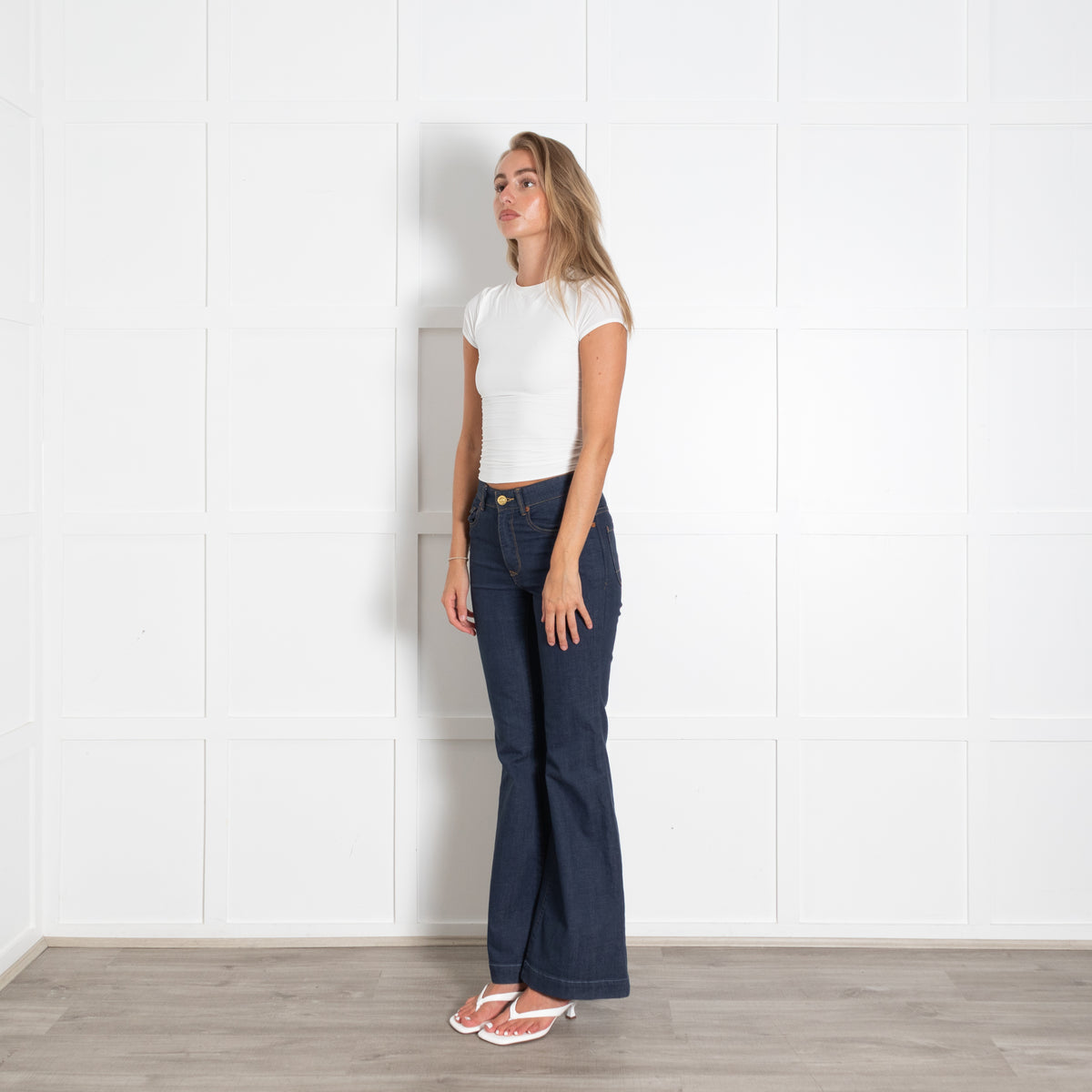 Paul Smith Dark Denim Flared Jeans