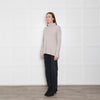 Van Kukil Beige Cashmere Poloneck Jumper