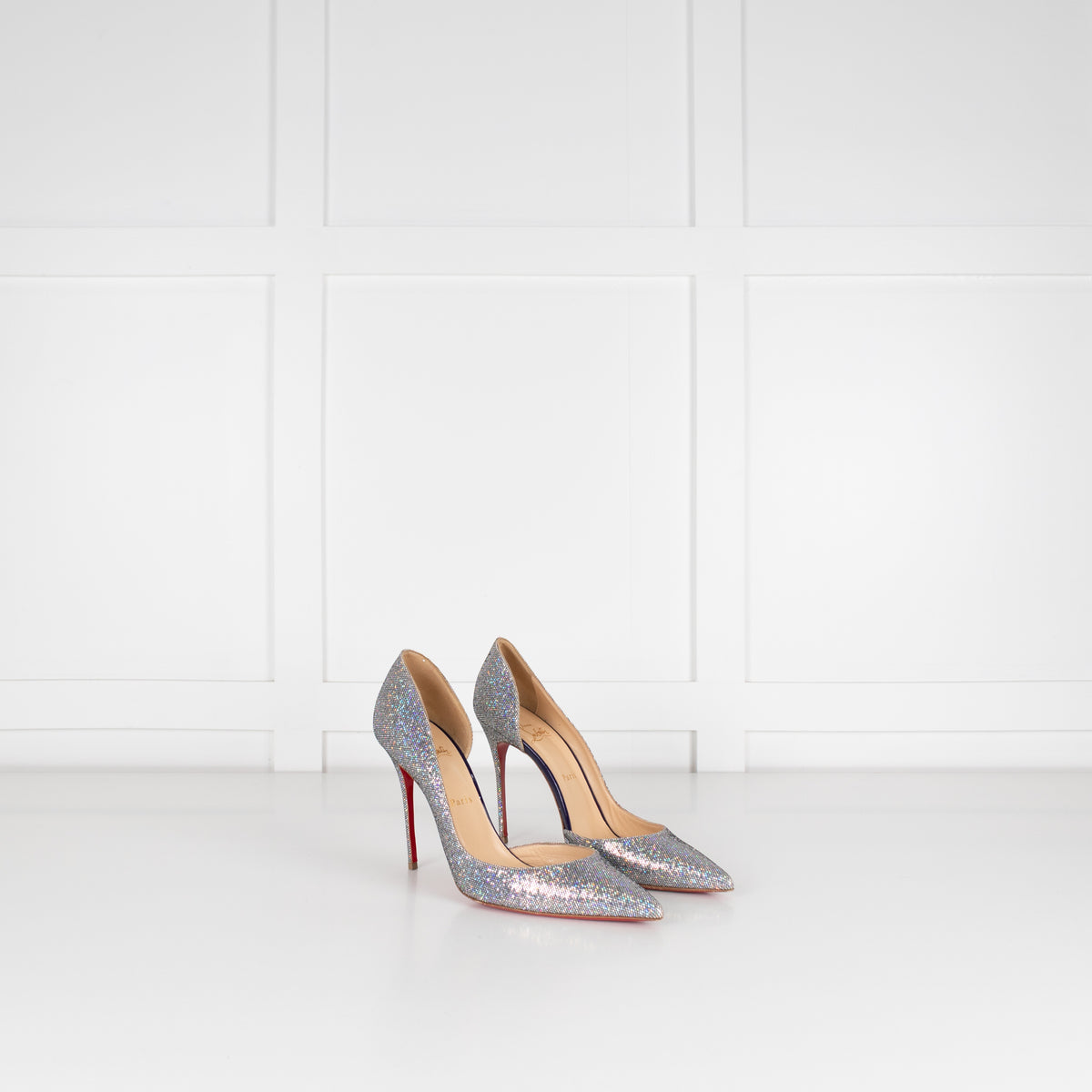 Christian Louboutin Glitter Disco Heels