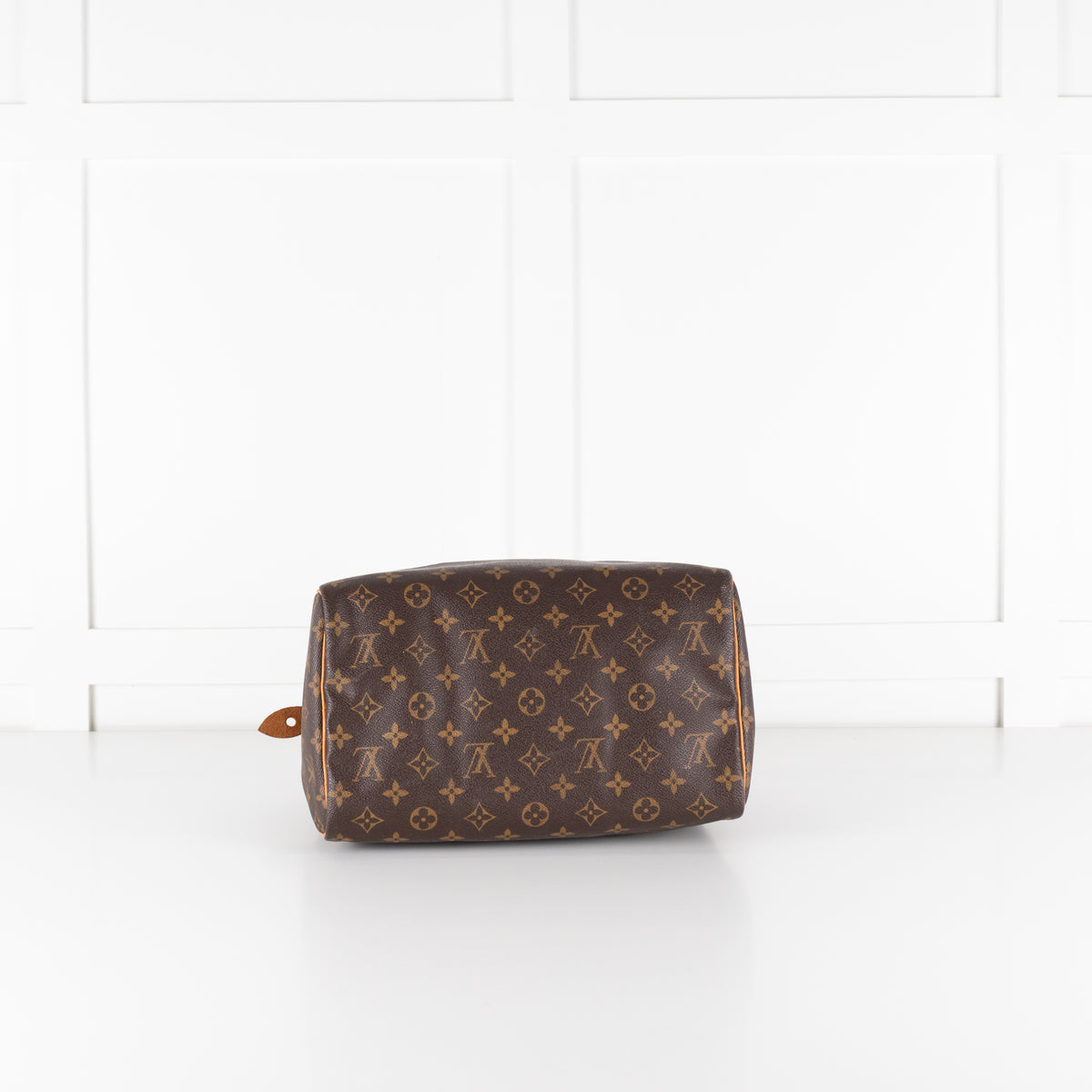 Louis Vuitton Brown Coated Canvas Monogram Speedy 30