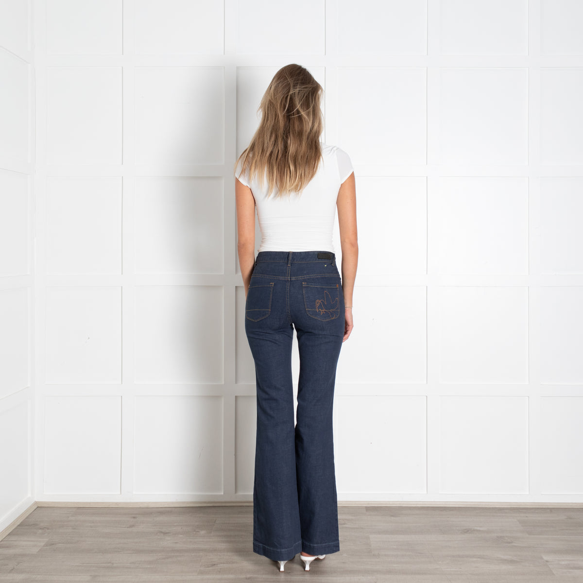 Paul Smith Dark Denim Flared Jeans