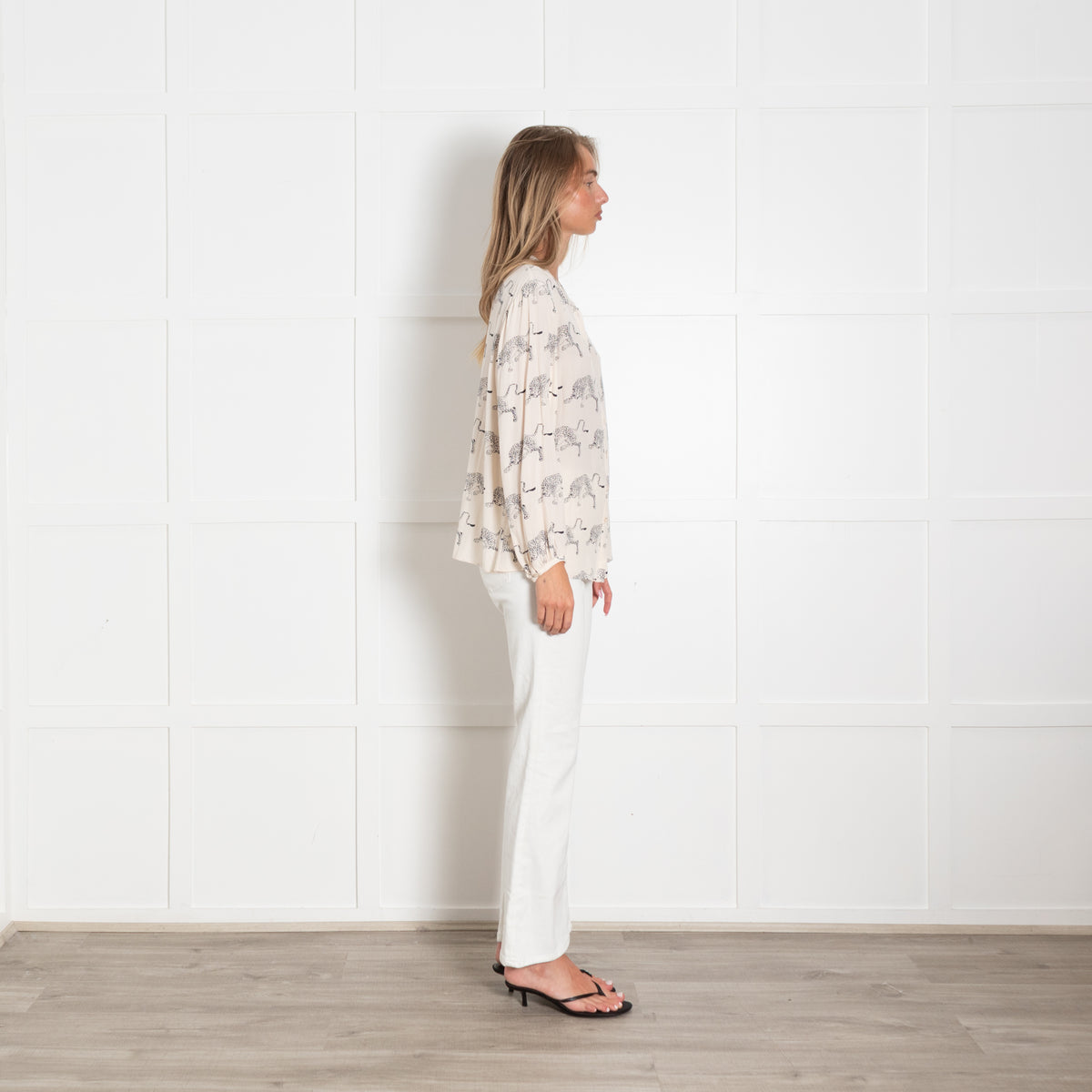 Somerset By Alice Temperley Cheetah Print Blouse