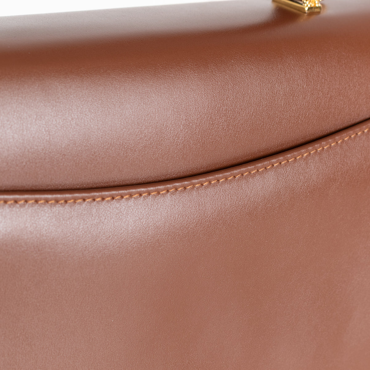 Launer London Brown Traviata Top Handle Handbag