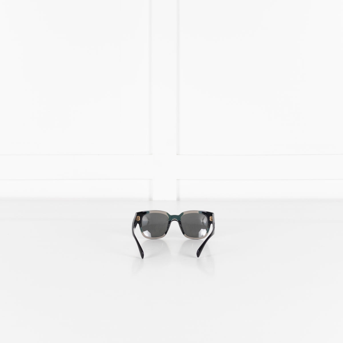 Paul Smith Eamot Black Mirrored Sunglasses