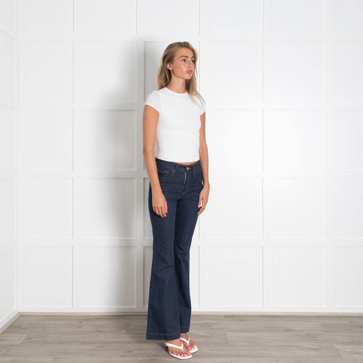 Paul Smith Dark Denim Flared Jeans