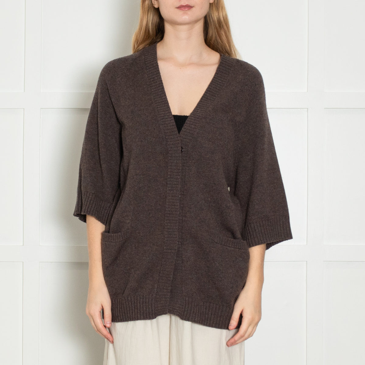 Brunello Cucinelli Brown Cashmere Gilet