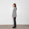360 Grey Cashmere Jumper With Front Pockets