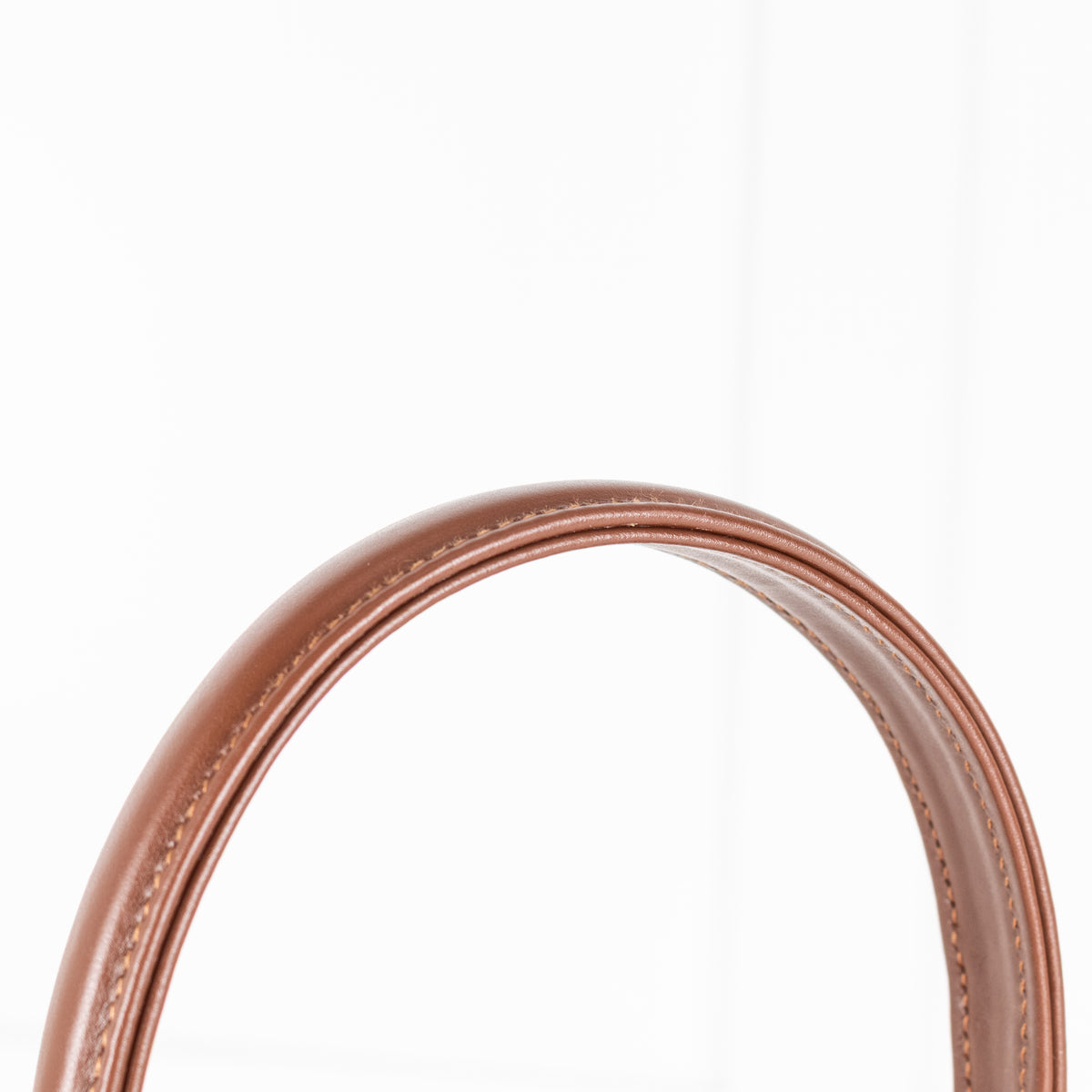Launer London Brown Traviata Top Handle Handbag