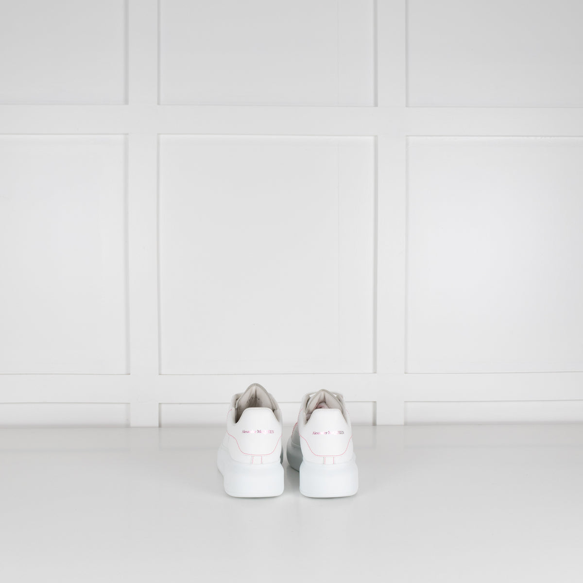 Alexander McQueen White Rainbow Trainers