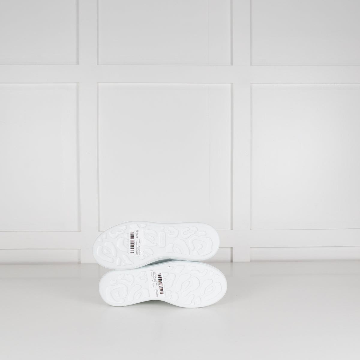 Alexander McQueen White Rainbow Trainers