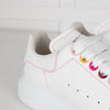 Alexander McQueen White Rainbow Trainers