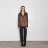 Dea Kudibal Brown Silk Blouse