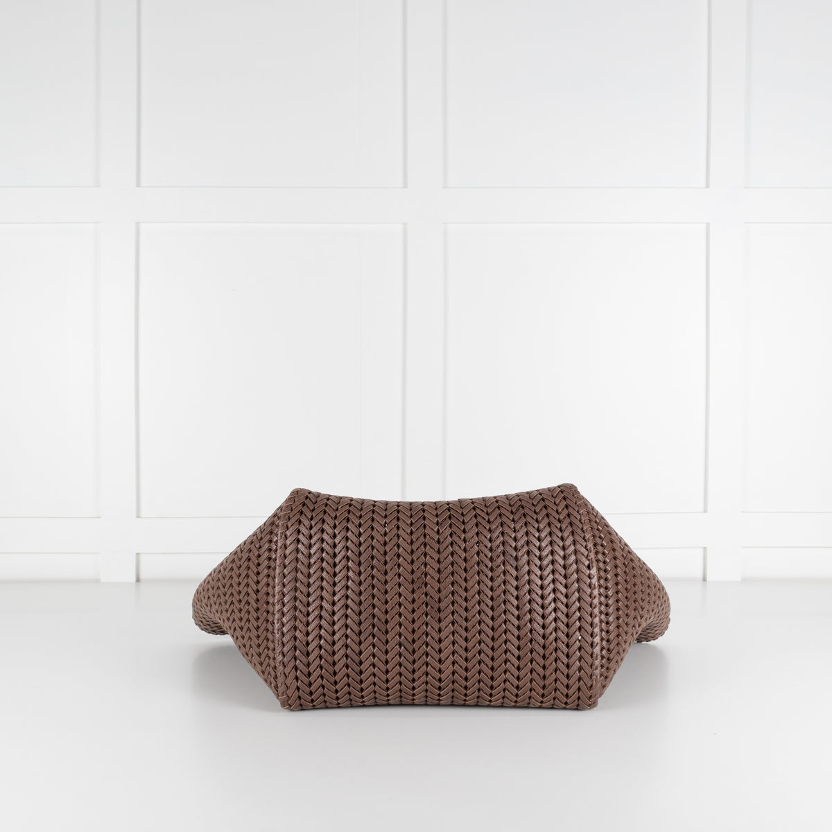 Anya Hindmarch Choclolate Brown Neeson Leather Bag