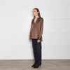 Dea Kudibal Brown Silk Blouse
