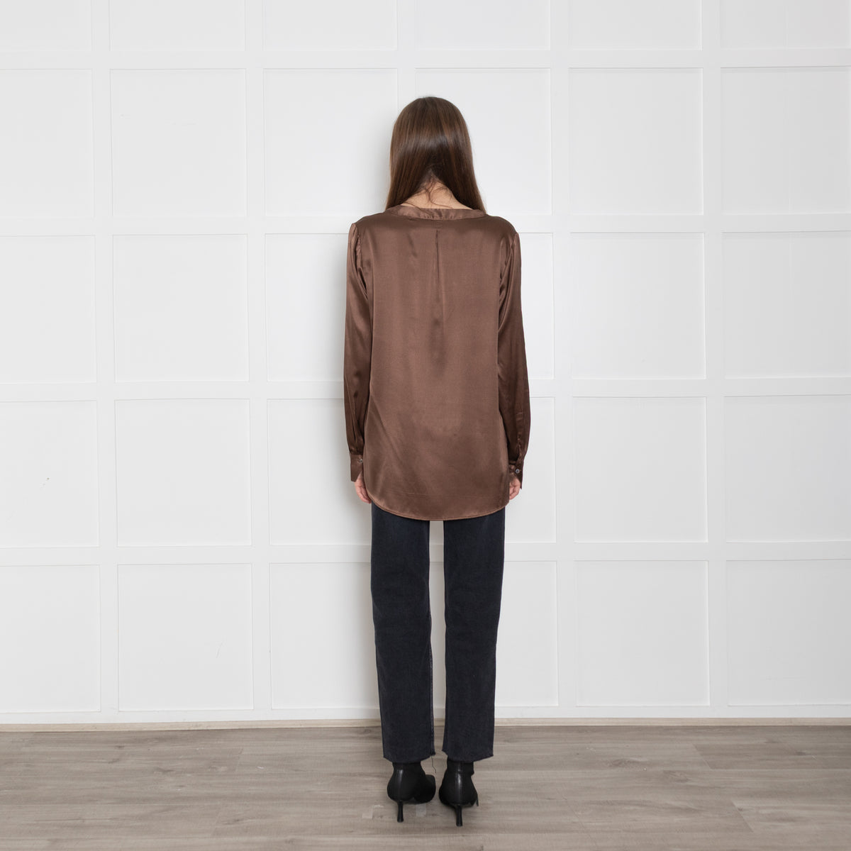 Dea Kudibal Brown Silk Blouse