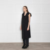 Ania Schierholt Black Hooded Gilet