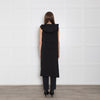 Ania Schierholt Black Hooded Gilet