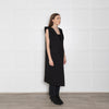 Ania Schierholt Black Hooded Gilet