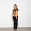 Vivienne Westwood Graphic T-Shirt with Black Sleeves