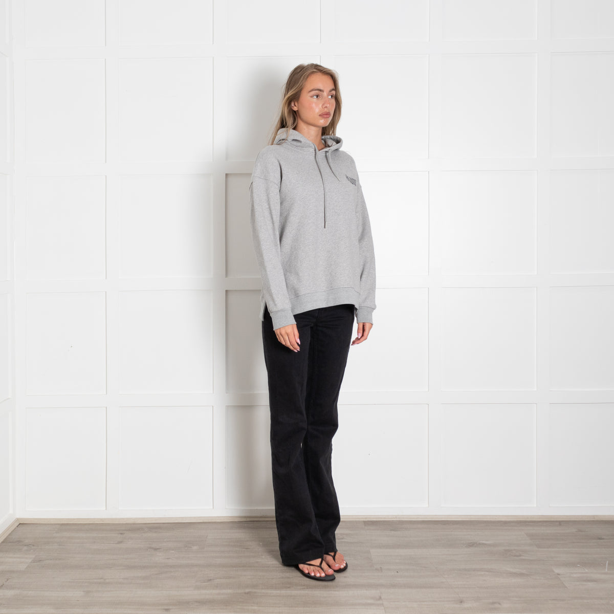 GANNI-Oversized Hoodie Paloma Melange